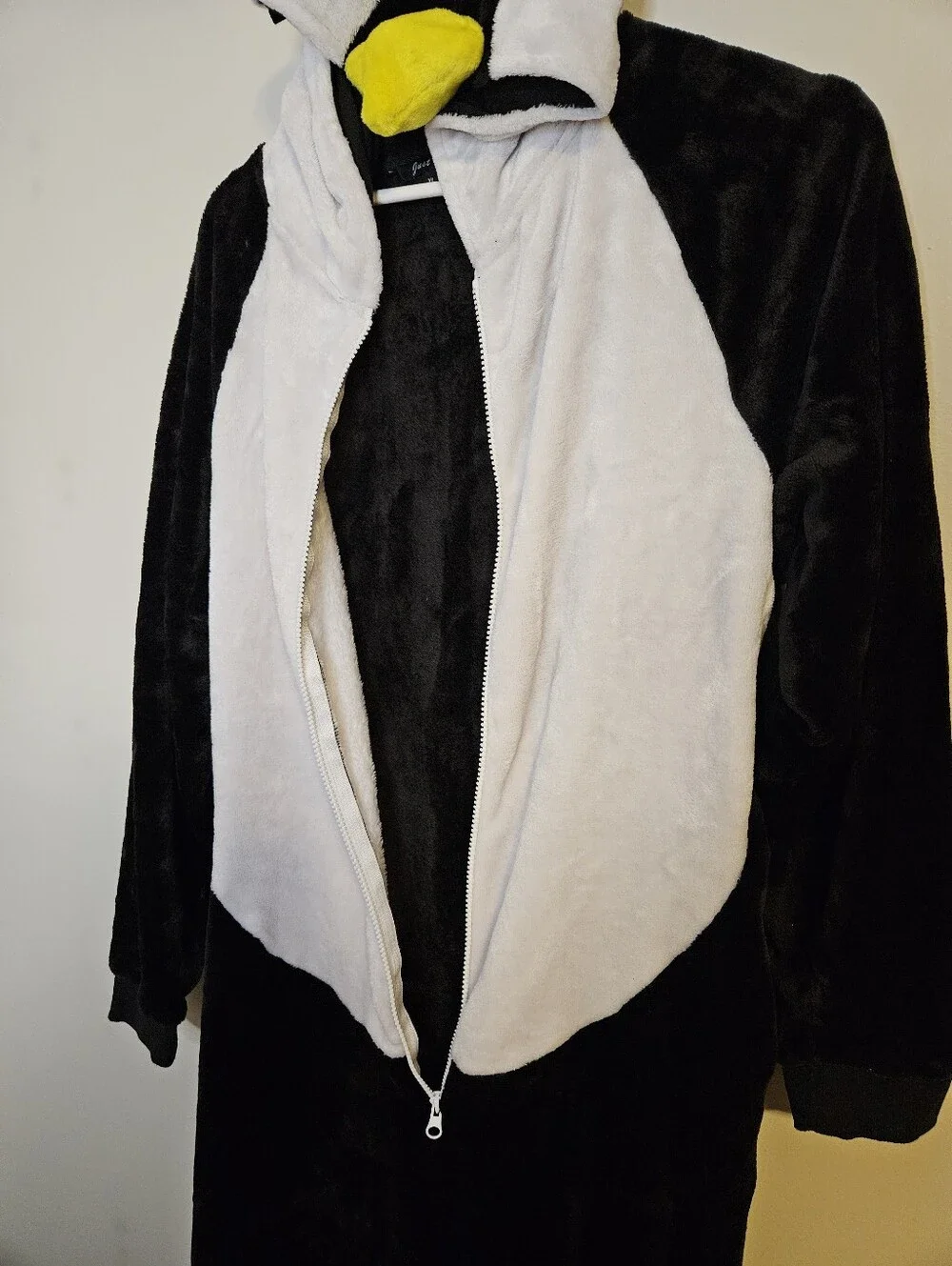 Just Love Womens One Piece Winter Christmas Penguin Bodysuit Hooded Pajamas